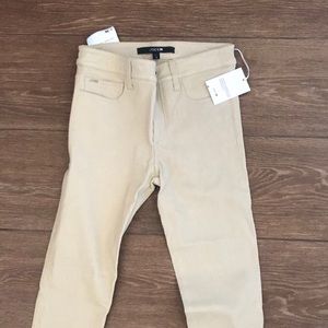 Joe’s Jeans faux leather pants Gold Dust Size 26